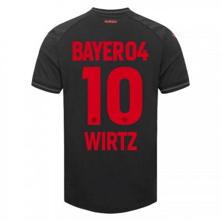 Camisola Bayer 04 Leverkusen Florian Wirtz 10 1º Equipamento 2023-24 Manga Curta